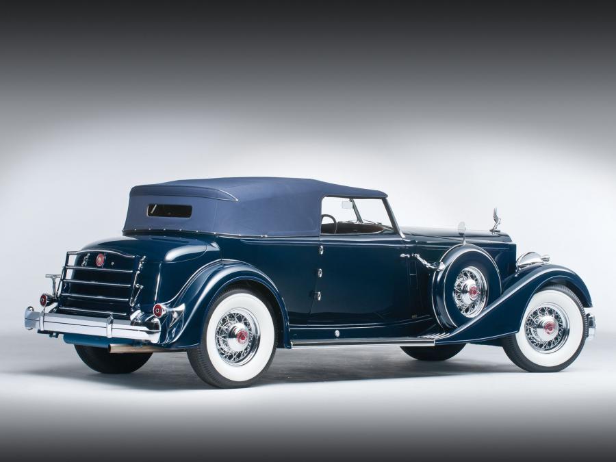  Packard Twelve Convertible Victoria by Dietrich 1934 года  (фото 33 из 39)